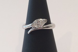 .50ct marquise diamond bespke engagement ring in 18ct white gold handmade by charmian beaton design (2)