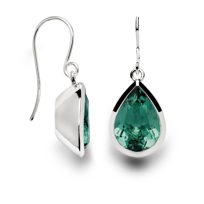 Stunning green amethyst drop earrings Stunning green amethyst drop earrings