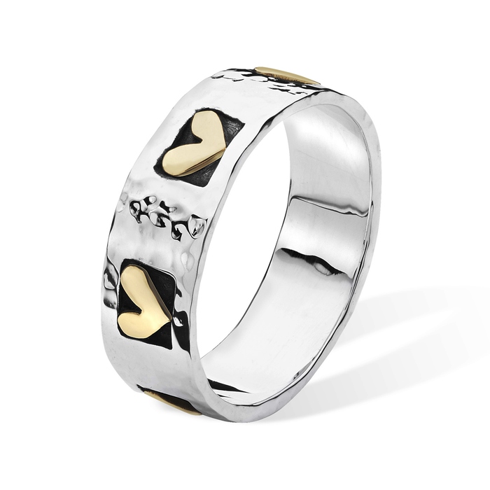 Gold heart ring by Linda Macdonald Gold heart ring by Linda Macdonald