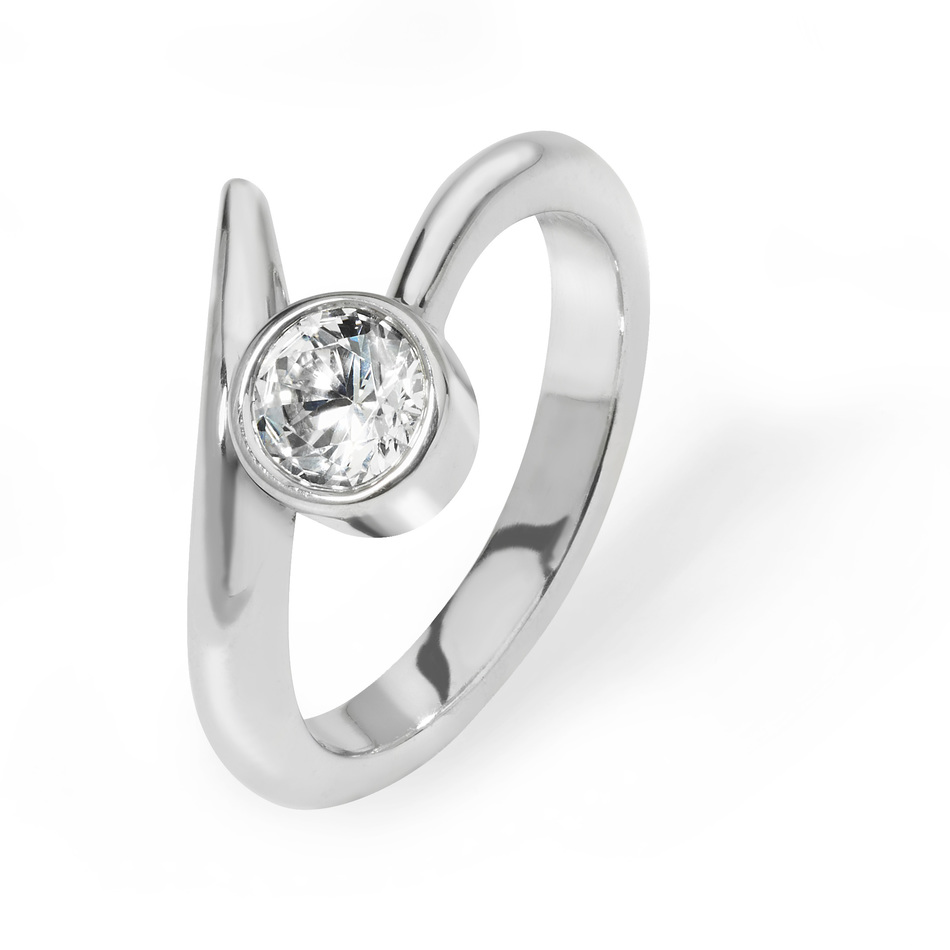 Jade Engagement Ring